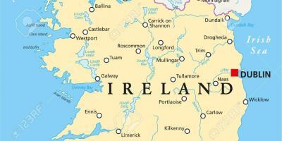 Dublin irlanti kartta