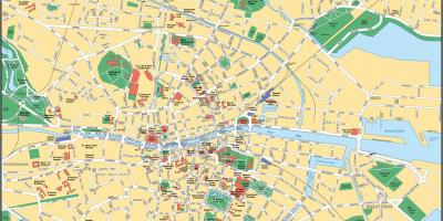 Kartta Dublin city